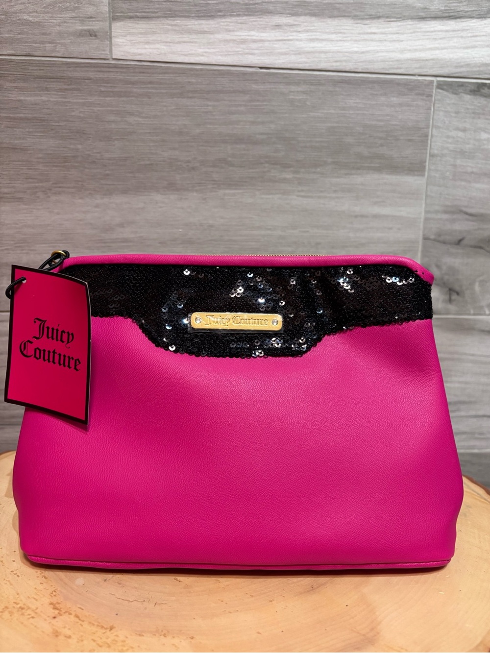 𝅺Juicy couture cosmetic / travel bag NWT